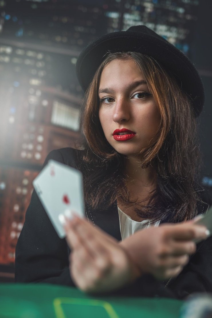Meja baccarat cika slot dengan dealer